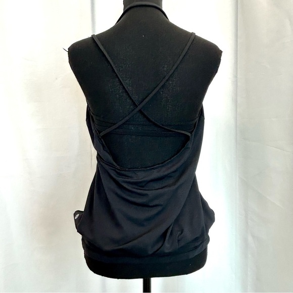 LULULEMON black Flow & Go Tank Strappy Sz 6 - Picture 6 of 11